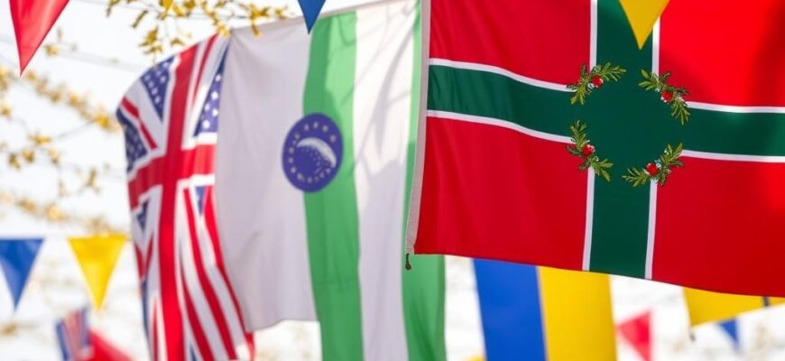 Флаги праздника: как ткань, цвет и форма создают настроение событий